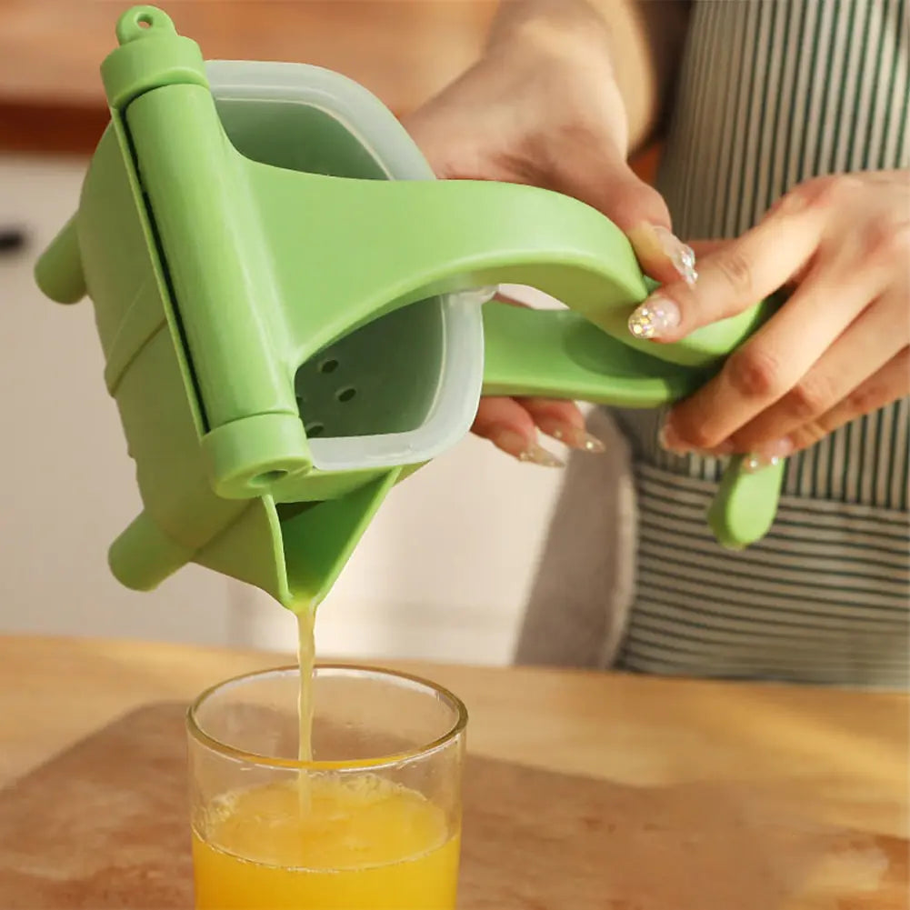 Exprimidor de jugo manual multifuncional
