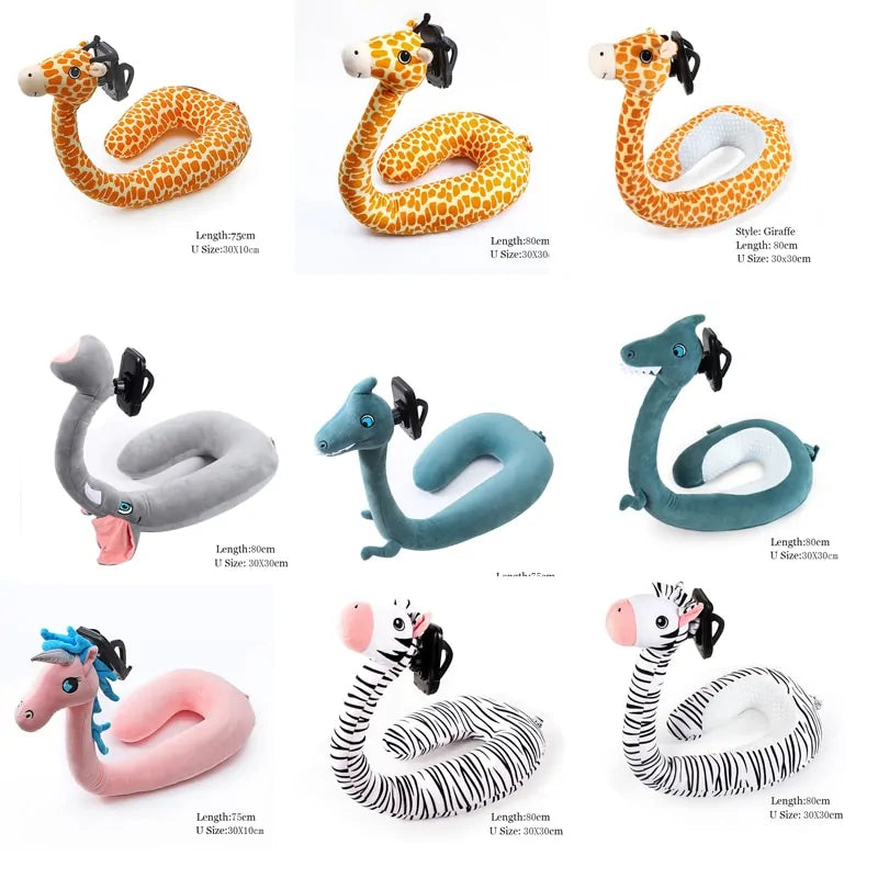 Almohada para el cuello con teléfono manos libres 2 en 1