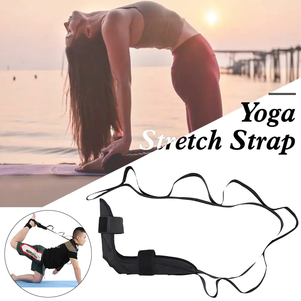 Correa elástica de flexibilidad para yoga