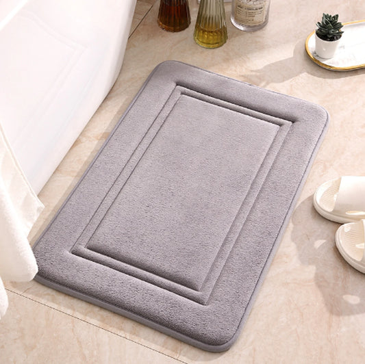 Alfombra de baño antideslizante en relieve