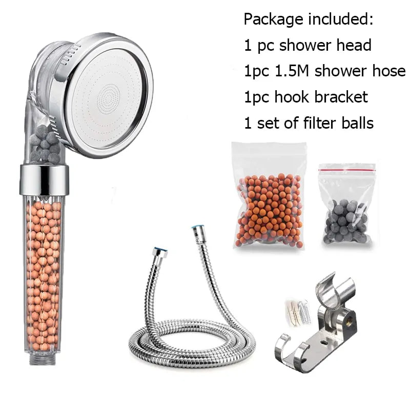 Cabezal de ducha de baño de 3 modos