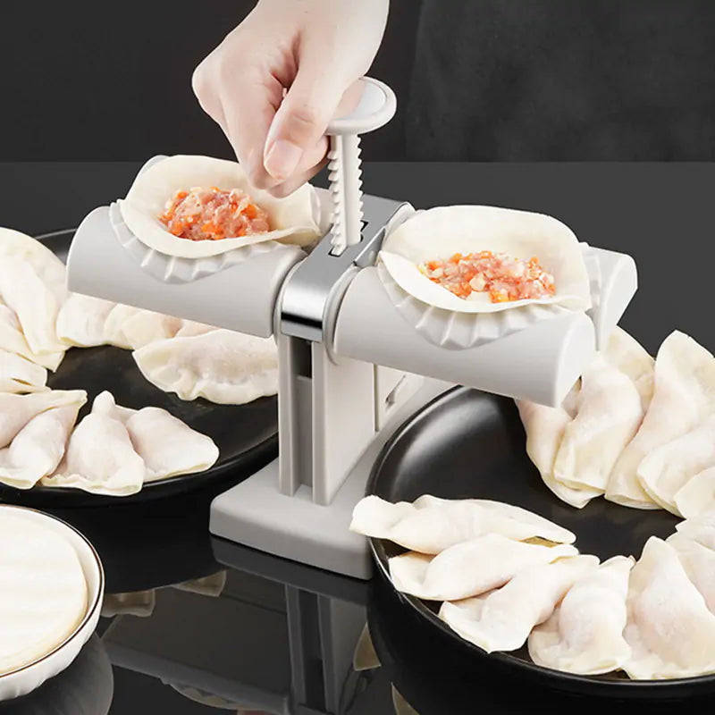 Molde automático para albóndigas de doble cabezal