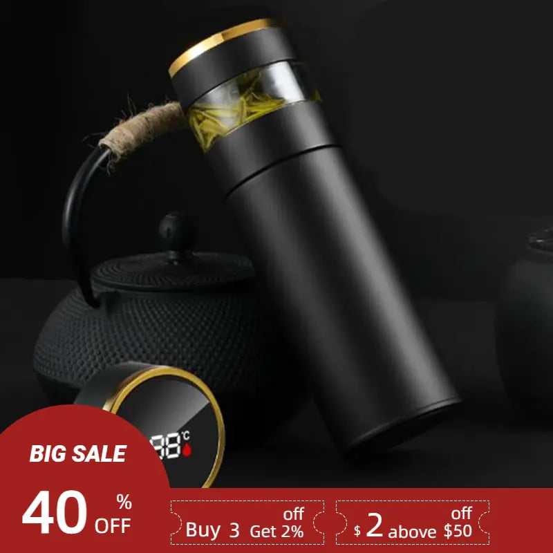 Botellas termo inteligentes de 450 ml