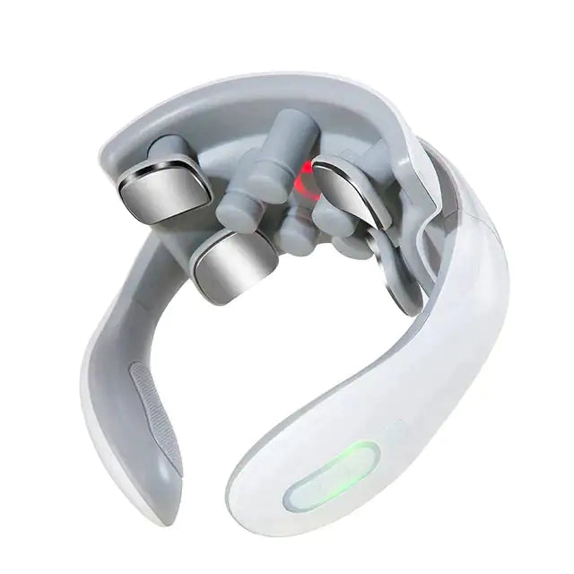 Masajeador de cuello portátil y recargable de tejido profundo para el cuello