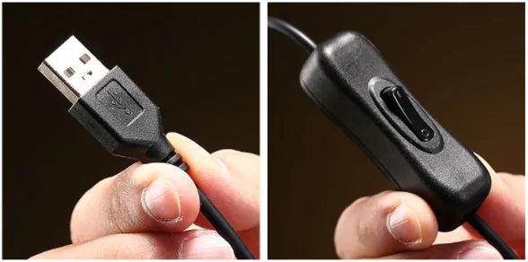 Quemador de incienso de cerámica USB
