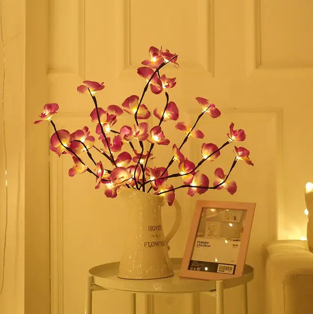 Lámpara táctil de luz nocturna de árbol