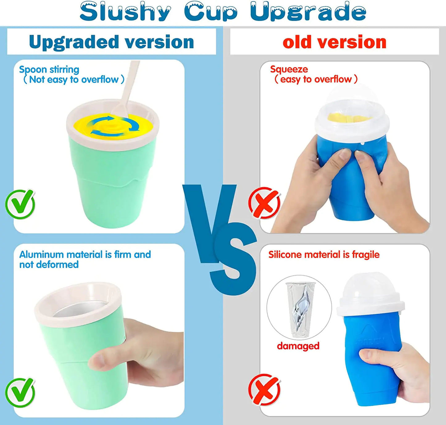 Frosty Smoothie Maker: Congelación rápida