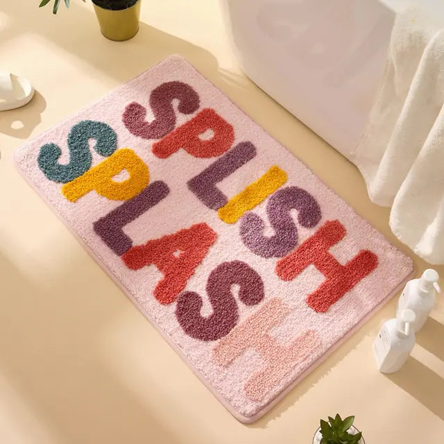 Soft Microfiber Non-Slip Bath Mat