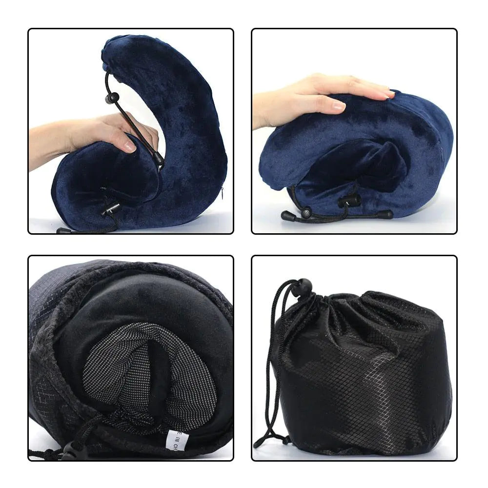 Almohada de viaje ortopédica
