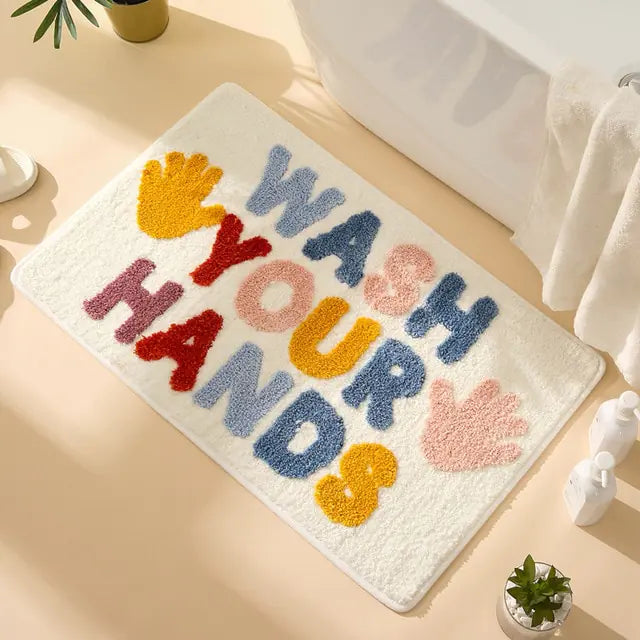 Soft Microfiber Non-Slip Bath Mat