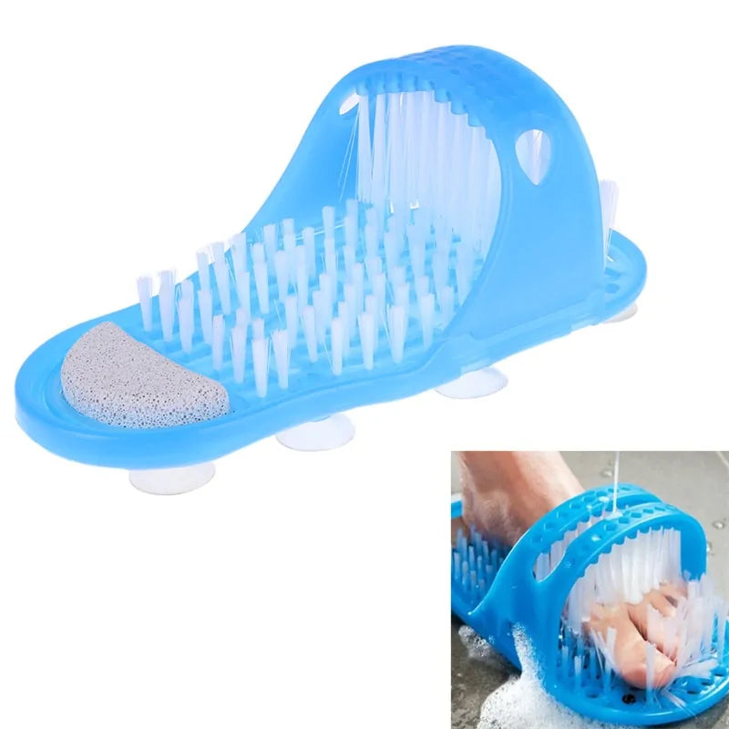 Zapatillas de masaje de pies de ducha de baño de plástico