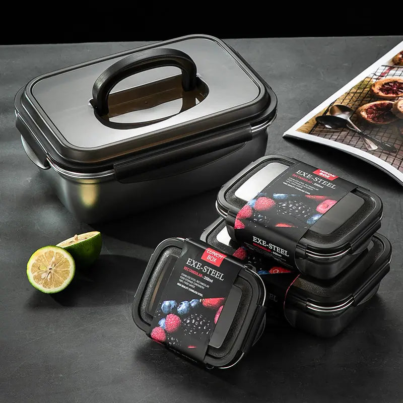 Caja de conservación de productos frescos de acero inoxidable 304