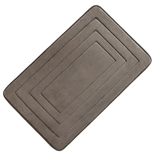 Alfombra de baño antideslizante en relieve