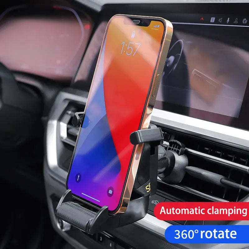Soporte para teléfono para asiento de carreras de autos