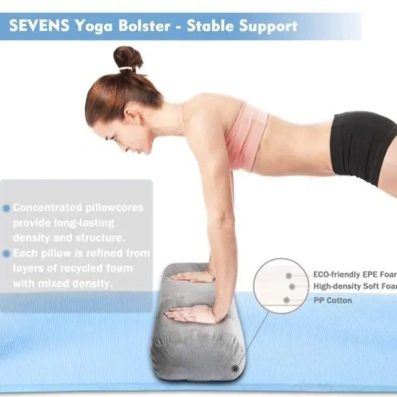 Almohada de refuerzo de yoga