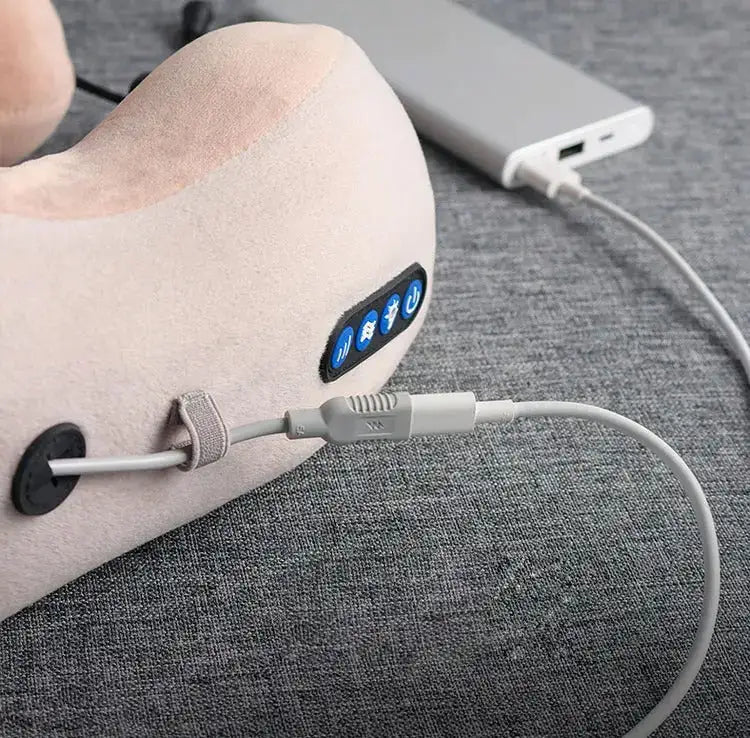Almohada de masaje para el cuello.