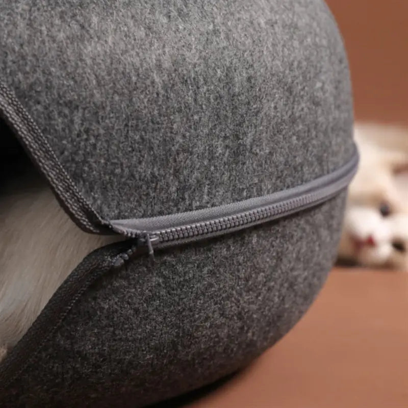 Juguete de juego interactivo Donut Cat Bed/ Tunnel