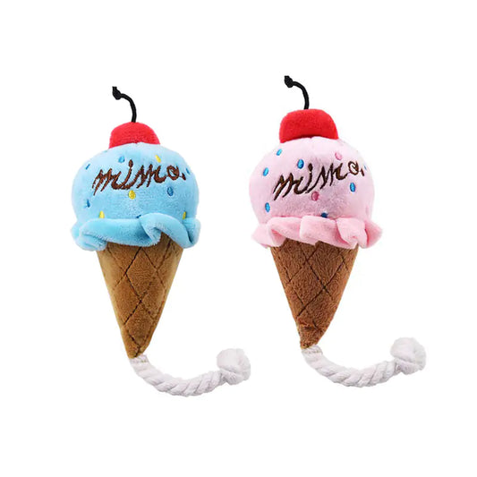 Juguetes interactivos para mascotas con helado
