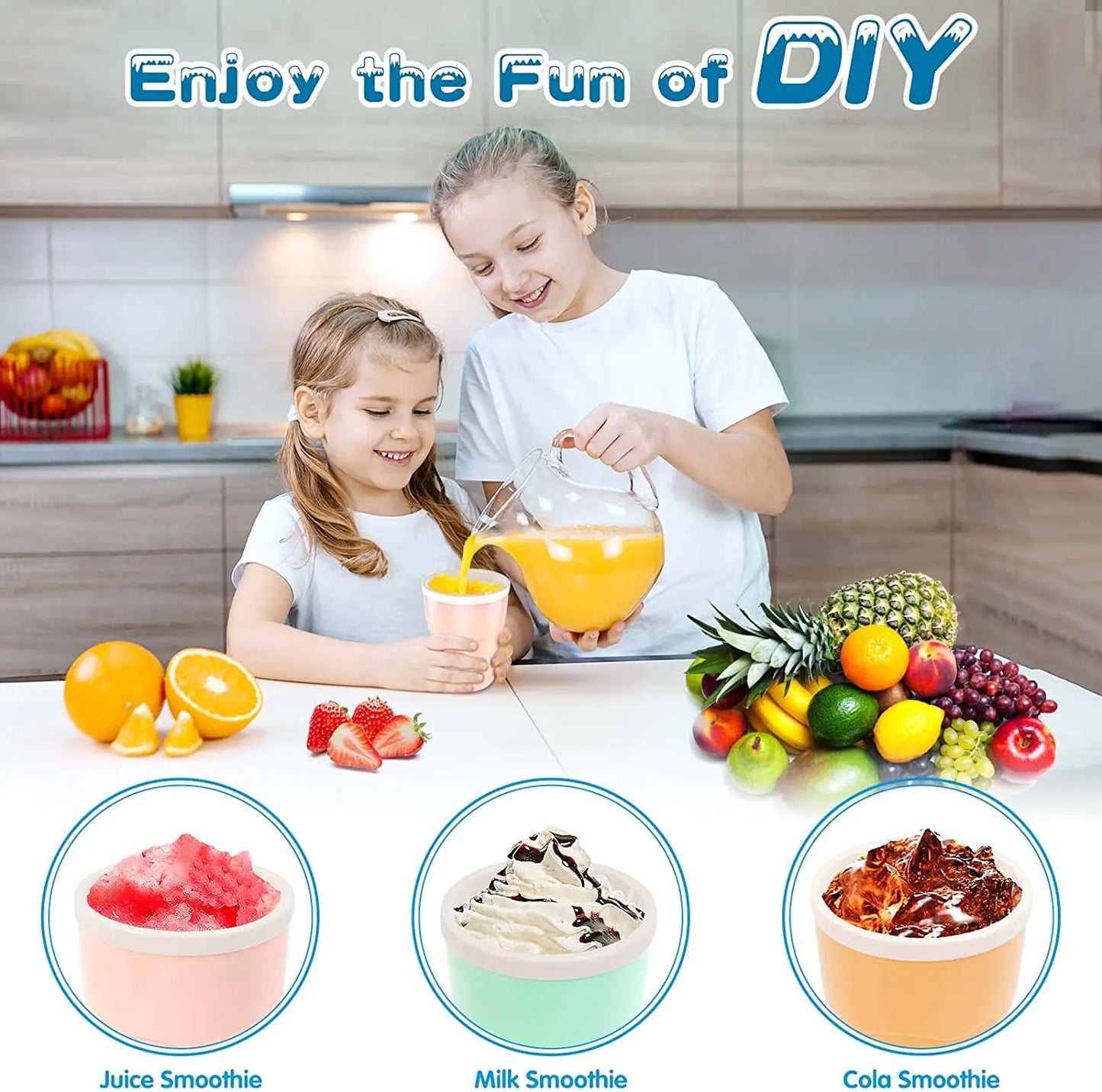 Frosty Smoothie Maker: Congelación rápida