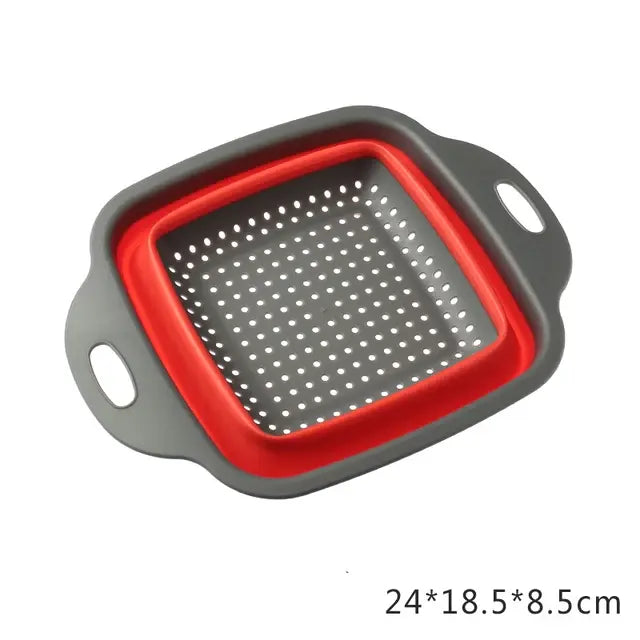 Cesta plegable para lavar verduras