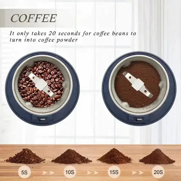 Electric Portable Coffee Bean Grinder