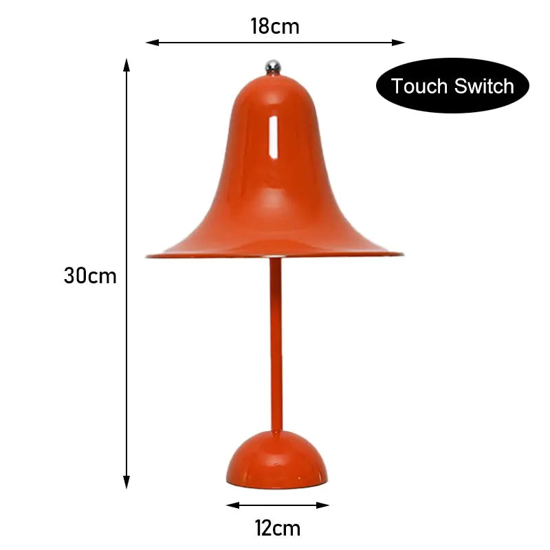 Lámpara de mesa recargable Classy Bell