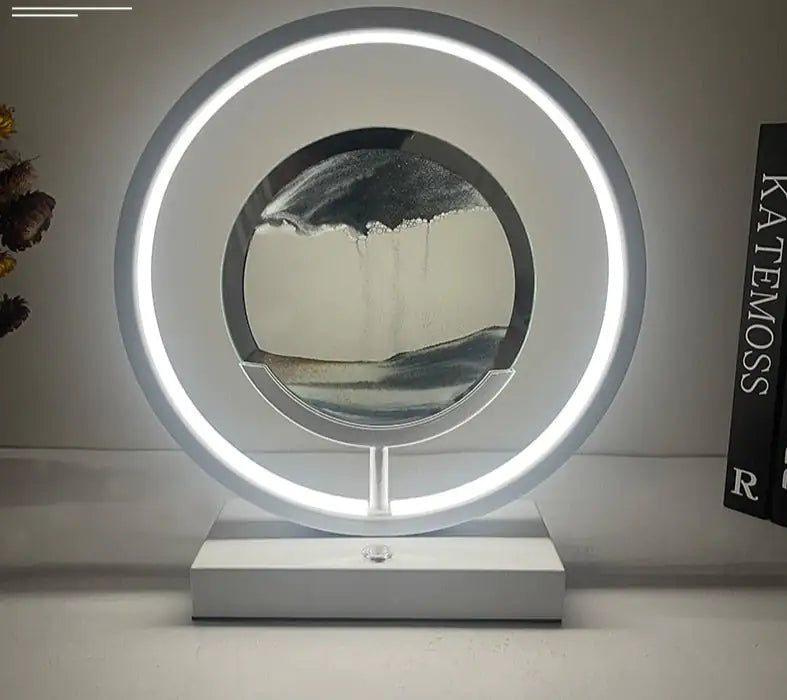 Paisaje de arena LED en forma de media luna