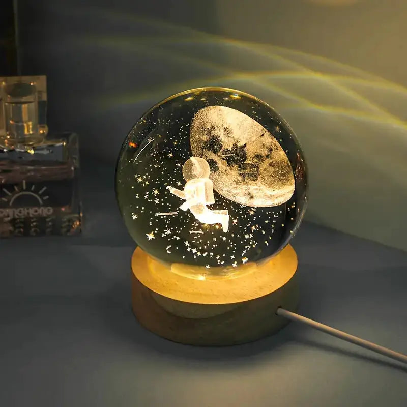 Luz nocturna de cristal de Twilight Treasures