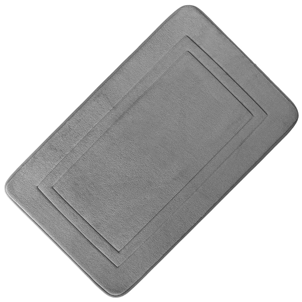 Alfombra de baño antideslizante en relieve