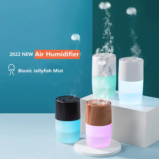 Difusor humidificador de aromaterapia de medusas