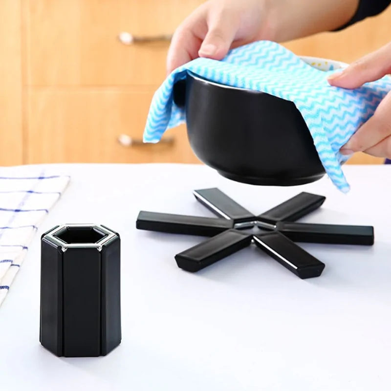 Mantel individual plegable resistente al calor