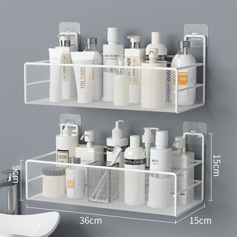 No-Drill Shower Caddy Shelf