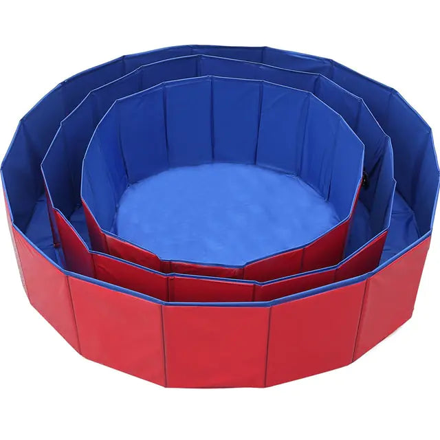 Piscina plegable para perros