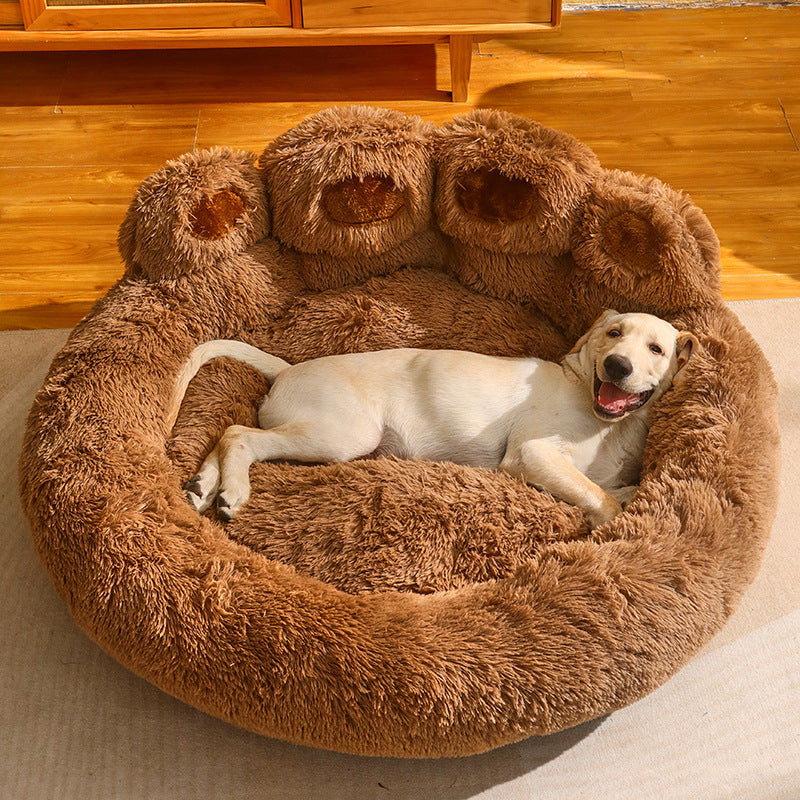 Caseta para perros con forro polar