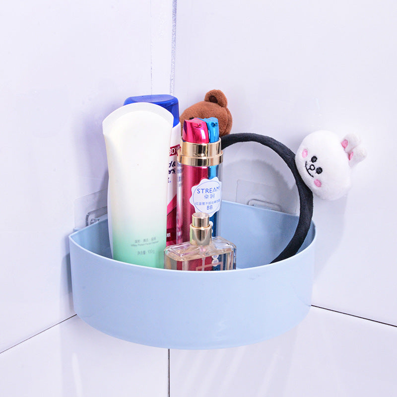 Estante de pared para baño, sin perforaciones