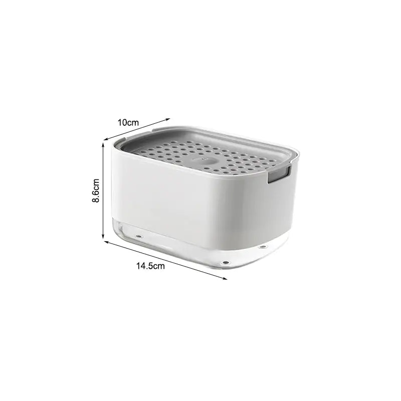 Dispensador de jabón para platos 2 en 1
