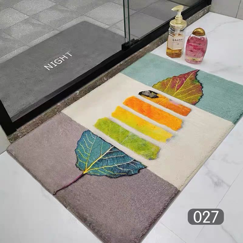 Alfombra de baño antideslizante absorbente