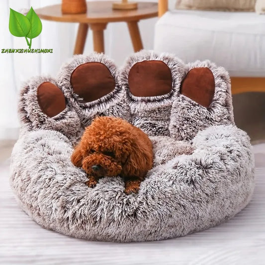 Cómoda y acogedora cama para dormir para mascotas