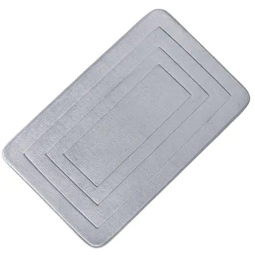 Alfombra de baño antideslizante en relieve