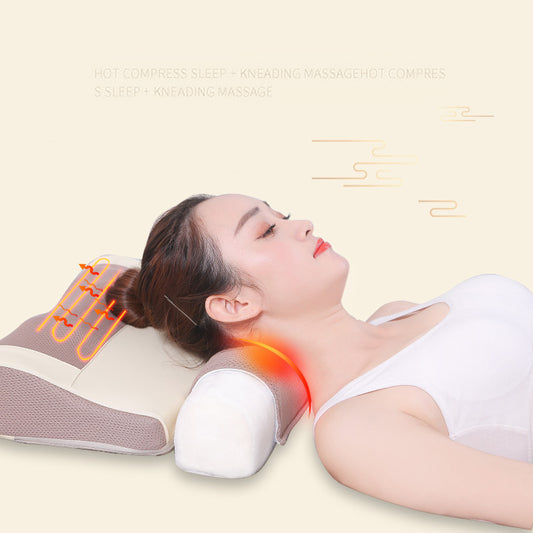 Almohada de masaje de columna cervical