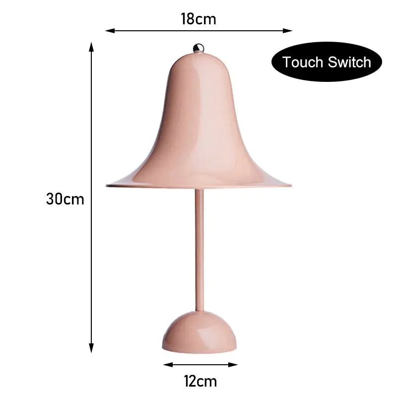 Lámpara de mesa recargable Classy Bell