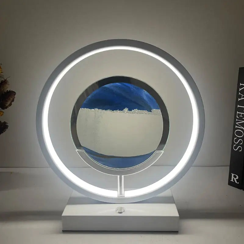 Paisaje de arena LED en forma de media luna
