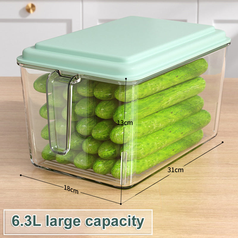 Caja de almacenamiento para refrigerador de gran capacidad