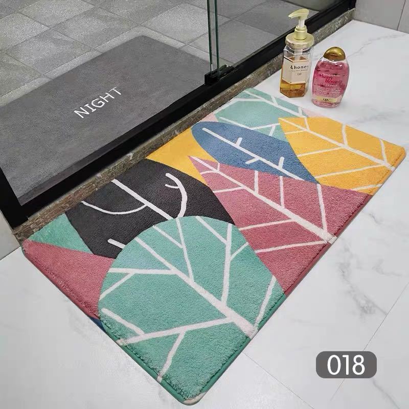 Alfombra de baño antideslizante absorbente