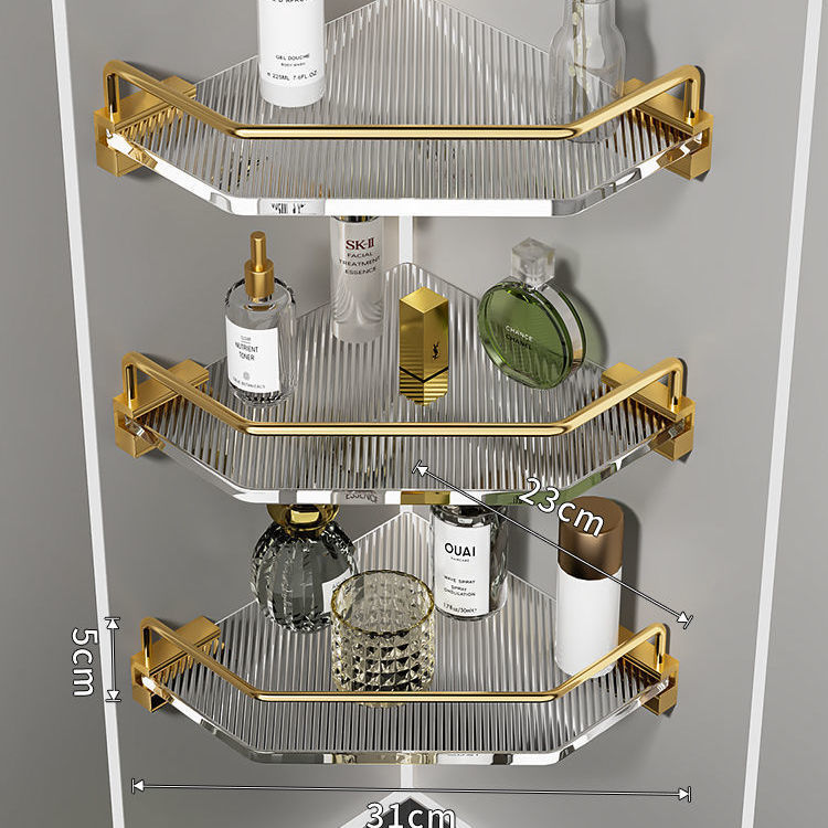 Estantería de baño acrílica