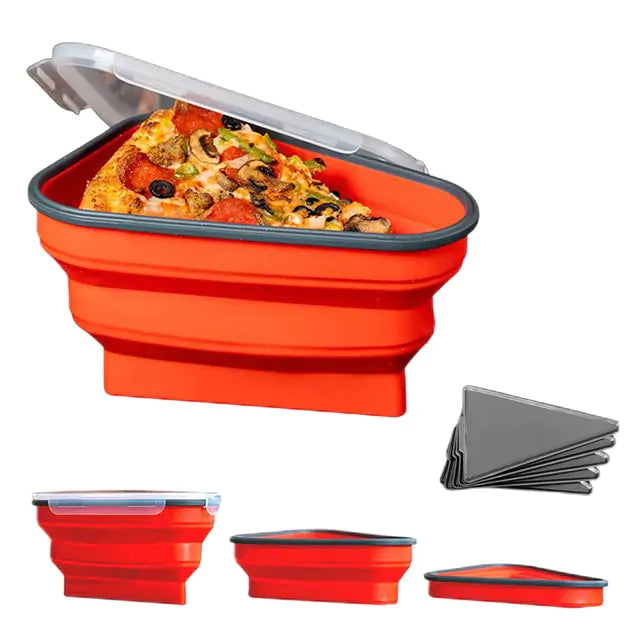 Contenedor plegable para pizza