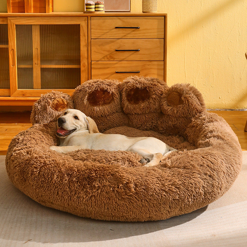 Caseta para perros con forro polar