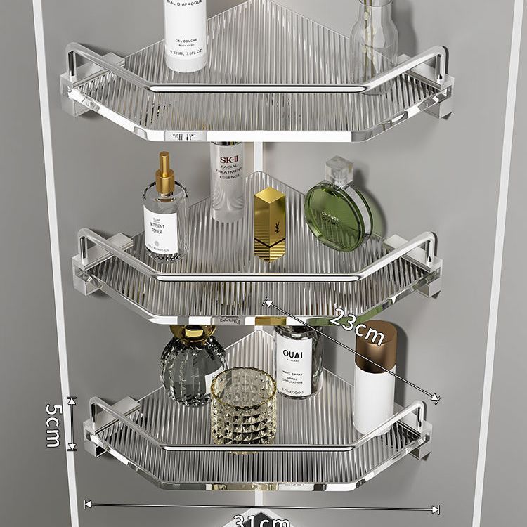 Estantería de baño acrílica