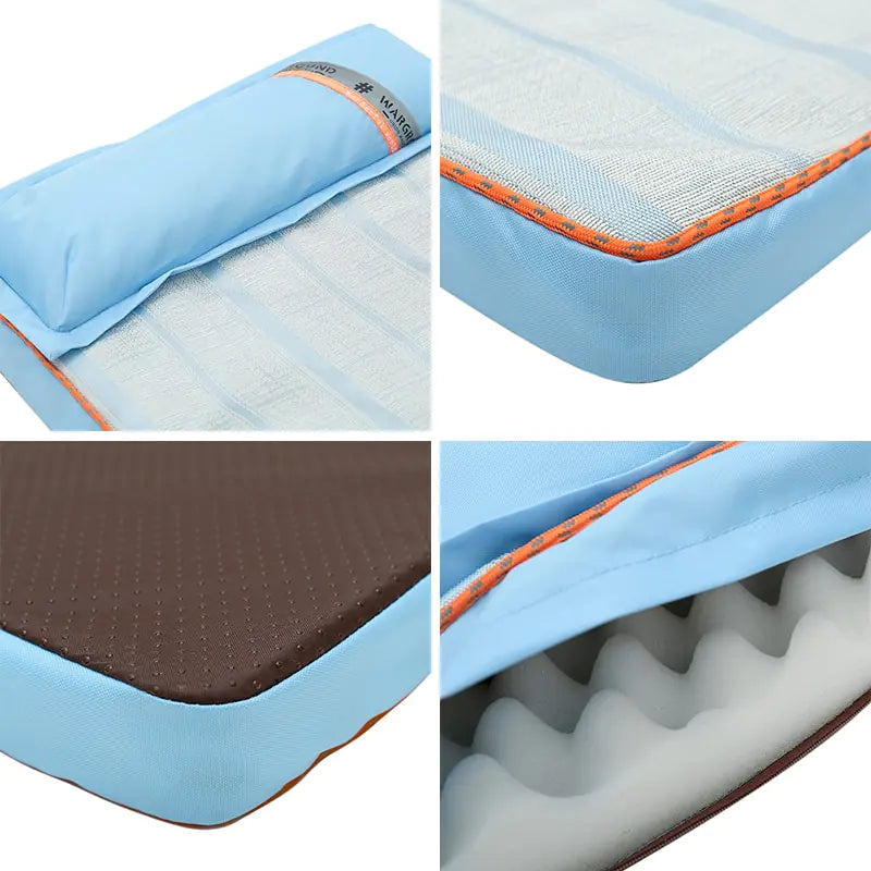Cama para perros de verano HOOPET, estera gruesa