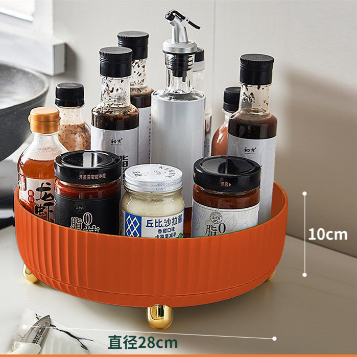 Estante de cocina multifuncional giratorio de 360°